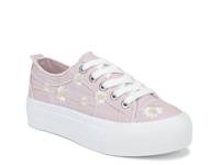 Sadie Platform Sneaker Purple view