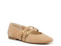 Ardene Mary Jane Flat Camel Suede view