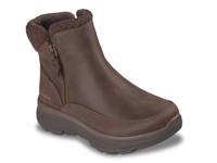 Relaxed Fit Summits Plus Winter Gleam Bootie Dark Brown view