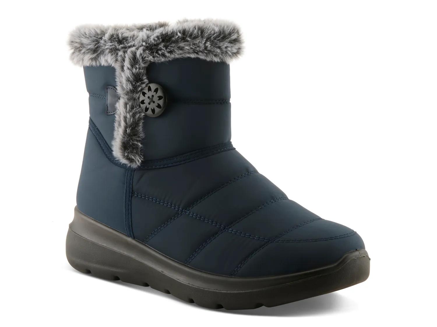 Flexus Buttoneer Bootie In Navy
