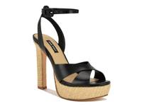 Weston Platform Sandal Black view