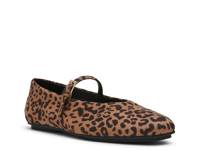 Connie Mary Jane Flat Leopard Print view