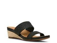 Kapricorn Espadrille Wedge Sandal Black view