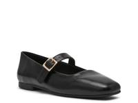 Mabel Mary Jane Flat Crinkle Black view