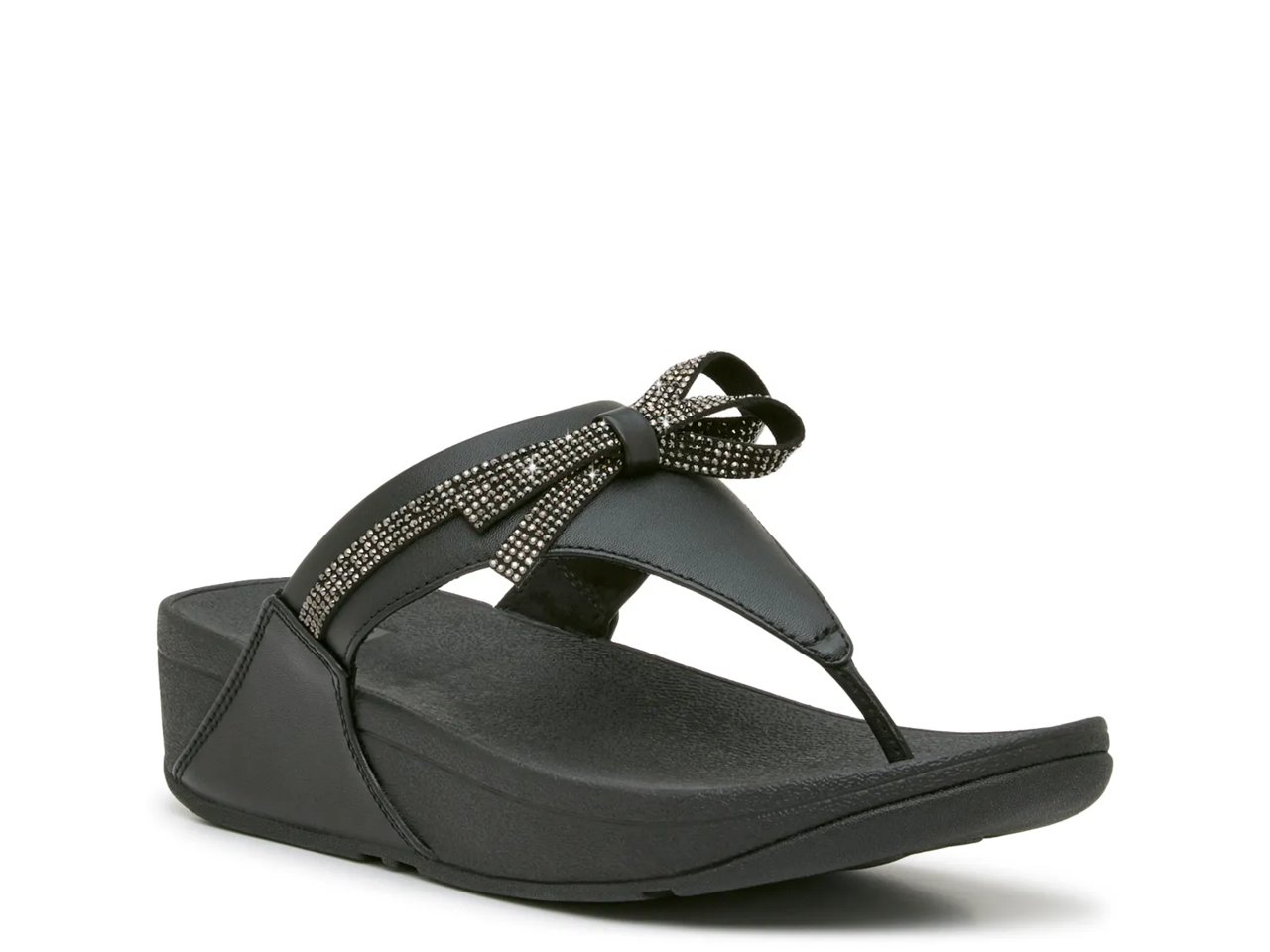 Lulu Glitz Wedge Sandal