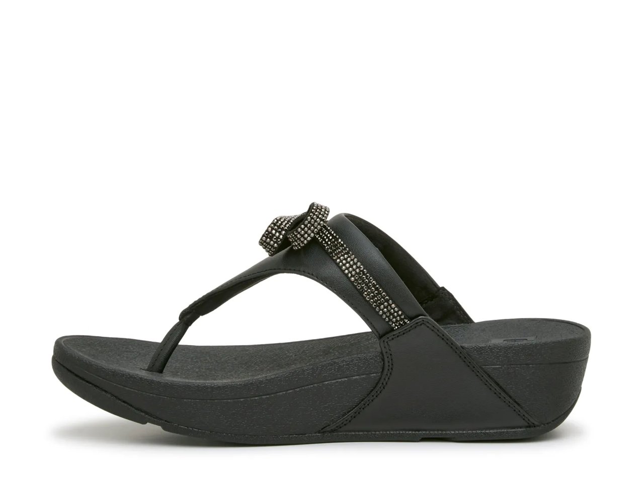 Lulu Glitz Wedge Sandal