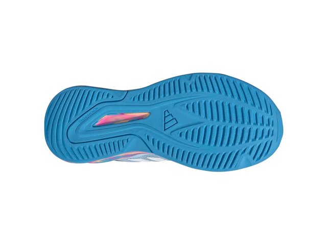 adidas Girls' Fortarun 4.0 Junior Running Shoes | Black/Bliss Pink | Size 3.5 - Big Kid