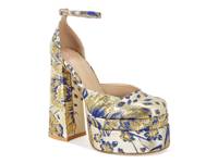 Zipphora Platform Pump Gold Metallic view