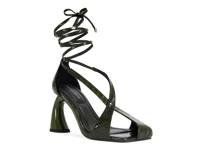 Keleder Sandal Dark Green view