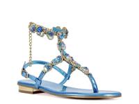 Marinella Sandal Blue view