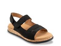 Gemini Sandal Black Nubuck view