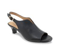 Norma Sandal Navy Leather view