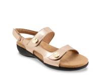 Romi Metallic Sandal Champagne view