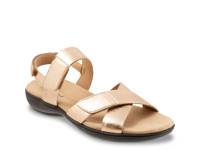 River Metallic Sandal Champagne view