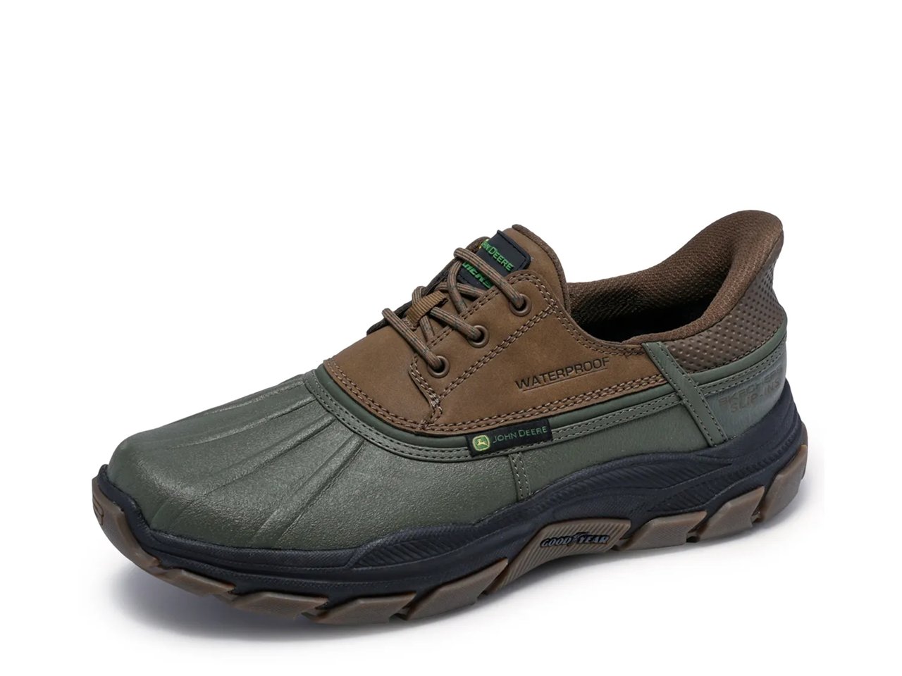 Hands-Free Slip-ins John Deere Waterproof Relaxed Fit: Respected - Tanzier Slip-On - Men's