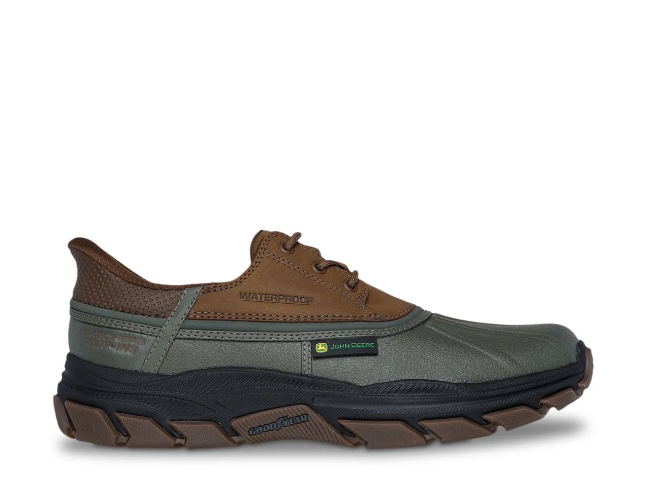 Hands-Free Slip-ins John Deere Waterproof Relaxed Fit: Respected - Tanzier Slip-On - Men's