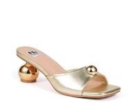 Milano Sandal Gold Metallic view