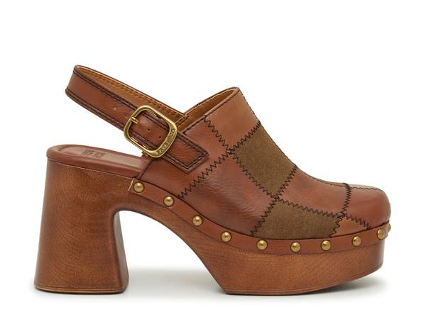 Featuring a clog.
