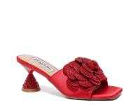 Petal Sandal Red Satin view