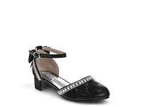 Rhinestone Pump - Kids' Black view
