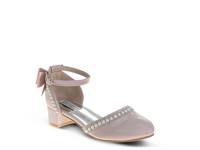 Rhinestone Pump - Kids' Pink view