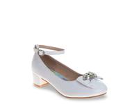Low Heel Sparkle Pump - Kids' White view