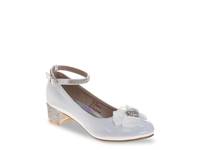 Low Heel Pump - Kids' White Patent view
