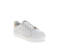 Quilted Sneaker - Kids' White view