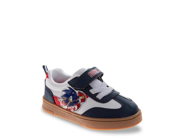 Josmo Sega Sonic the Hedgehog Court Sneaker - Kids' - Free