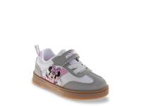 Disney Minnie Mouse Court Sneaker - Kids' Grey/White view