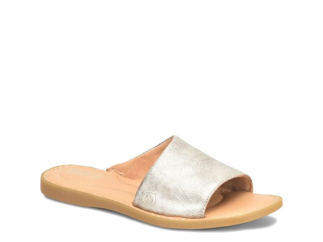 Born Brown and Cream Sandals Comfortable Slip-On Design BORN IZABEL SANDALS | JJill main image 4
