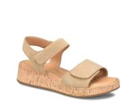 Cabanas Wedge Sandal Light Brown view