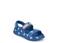 Dayan Sandal Blue/White Sailboat Print view