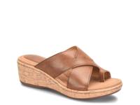 Summer Wedge Sandal Light Brown view