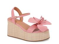 Tulip Wedge Sandal Pink view