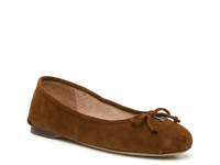Zane Ballet Flat Nutmeg Suede view