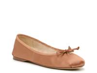 Zane Ballet Flat Blush Satin view