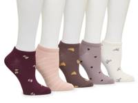 Fall Treats Women's No Show Socks - 5 Pack Multicolor view