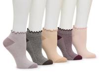 Lettuce Trim Women's No Show Socks - 5 Pack Multicolor view