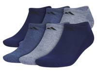 Athletic Cushioned Men's No Show Socks - 6 Pack Navy view