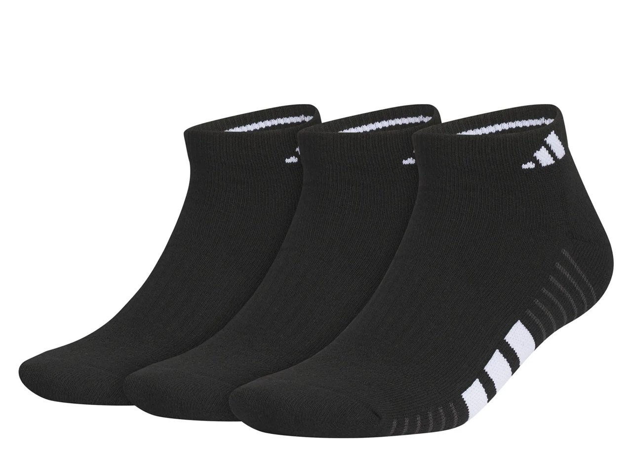 Cushioned 4.0 Men's No Show Socks - 3 Pack
