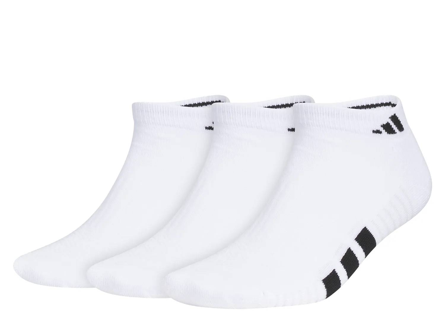 Cushioned 4.0 Men's No Show Socks - 3 Pack