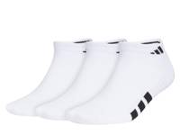 Cushioned 4.0 Men's No Show Socks - 3 Pack White view