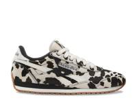 Classic AZ Animal Sneaker - Women's Black/White Cow Print Calf Hair Leather view
