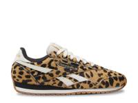 Classic AZ Animal Sneaker - Women's Tan/Black Cheetah Print Calf Hair view