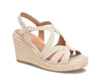 Norma Espadrille Wedge Sandal Taupe Suede view