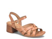Lindsey Sandal Luggage Brown Leather view