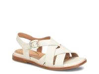 Nancy Sandal Off White Leather view
