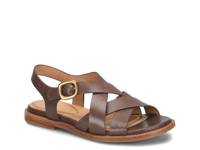 Nancy Sandal Cocoa Brown Leather view