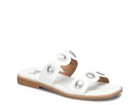 Ezra Sandal White Leather view
